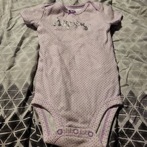 Purple happy onesien